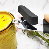 Heavy Duty Can Opener Smooth Edge Manual Stainless Steel Handy Easy Turn Knob